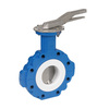 Butterfly valve Type: 4931L Ductile cast iron/Stainless steel Handle Lug type